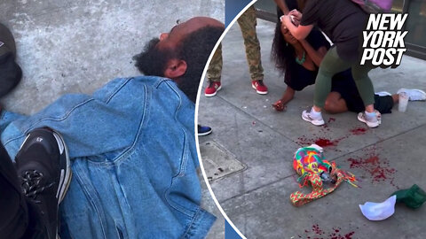 Video shows aftermath of Olympian getting attacked by homeless man in L.A.