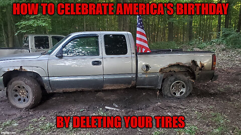 4th of July Celebration and delete your tires edition! ALL the AMERICA and FREEDOM!