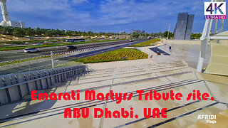 Abu Dhabi martyrs tribute site Wahat Al Karama