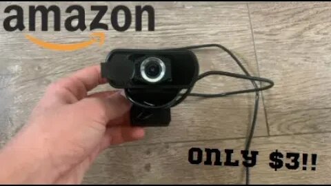$3 Amazon return webcam!! Is it worth it ? (Unboxing + review)