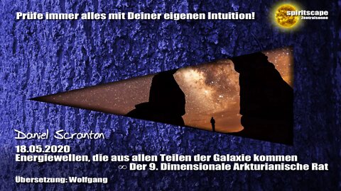 Energiewellen, die aus allen Teilen der Galaxie kommen ∞ Der 9D. Arkturianische Rat