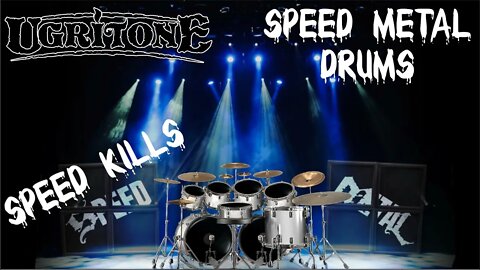 Ugrione Drums Speed Metal Kits Speed Kills But