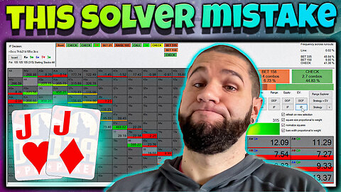 You can't afford to make this piosolver mistake! // Solving Poker #2