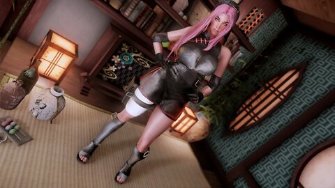 Skyrim Sakura Outfit - UNPB/7BB/DreamGirl/Seraphim/UUNP/BHUNP LE - CBBE 3BA/TBD/BHUNP SE