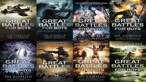 Great Battles for Boys (8 books)