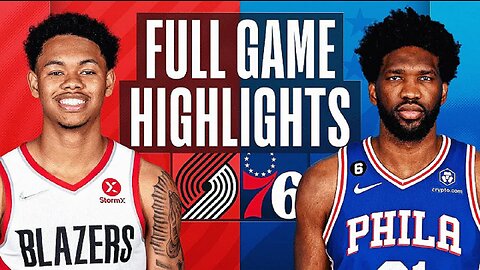 Portland Trail Blazers vs. Philadelphia 76ers Full Game Highlights | Mar 10 | 2022-2023 NBA Season