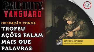 Call of Duty Vanguard, Como conseguir o troféu, Ações falam mais que as palavras | super dica PT-BR