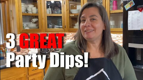 3 GREAT Party Dips | Reuben Dip | Texas Cheese Roll | Pico De Gallo | Big Family Homestead LIVE