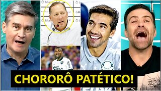 "É UMA PALHAÇADA! O Botafogo fez um ESTUDO pra RECLAMAR DA ARBITRAGEM!" CHORORÔ contra o Palmeiras!