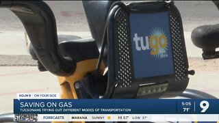 Saving on gas: Tucsonans try different modes of transportation