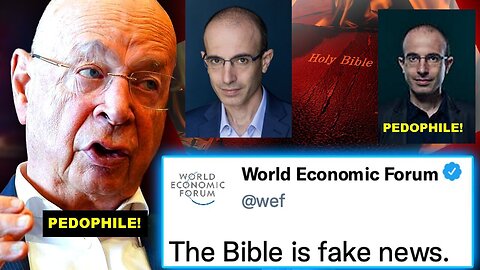 WEF Orders Govt's To BAN The Bible and Issue 'Fact-Checked' Version Without God!