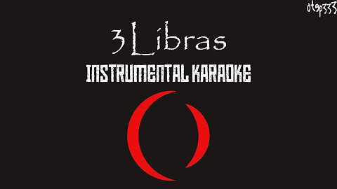 A Perfect Circle | 3 Libras (Karaoke + Instrumental)