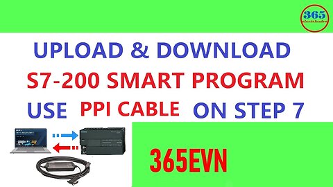 0120 - Communication S7-200 Smart plc and Step7 microWIN Smart 2.7 via usb PPI cable