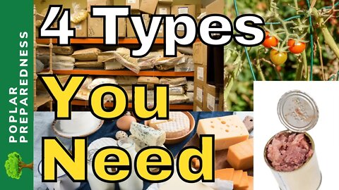 4 Emergency Foods Every Prepper Needs (Categories)