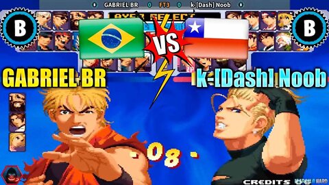 The King of Fighters 2000 (GABRIEL BR Vs. k-[Dash] Noob) [Brazil Vs. Chile]