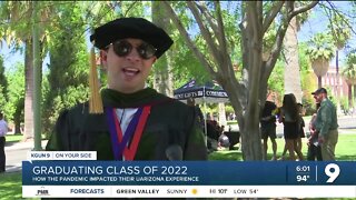 Commencement ceremony at the UArizona