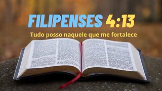 Filipenses 4:13 Tudo posso naquele que me fortalece #Shorts