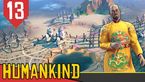 GUERRA Pela Cidade de ACÁDIA! - Humankind #13 [Gameplay Português PT-BR]