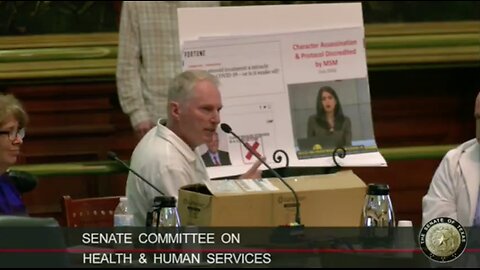 Dr. Richard Bartlett testimony to the Texas Senate - Nurses Put Bags Over Patient's Heads
