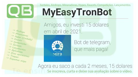 Bot Telegram - Pagando Forte - Olha a prova de pagamento ai recebi mais 11 dolares.