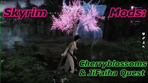 Skyrim Mods: Cherry Blossoms and Ji'Faiha Playthrough