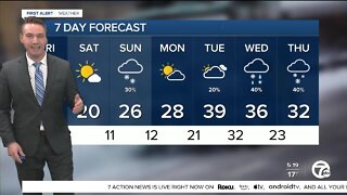 Metro Detroit Forecast: Still frigid for Friday