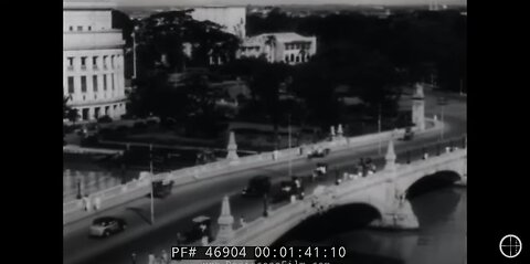 LAST FILM FOOTAGE OF MANILA, PHILIPPINES BEFORE WWII U.S. INVASION IN PASIG RIVER