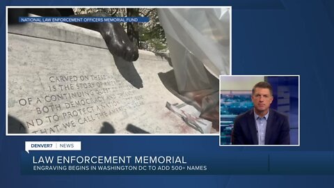 7 Colorado law enforcement officer's names being added to national memorial