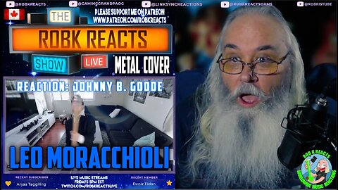Leo Moracchioli Reaction: Johnny B. Goode (Metal Cover) - Requested