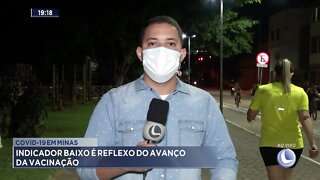 Covid-19 em Minas: Indicador baixo é reflexo do avanço da vacinação