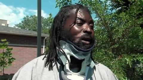 Injured man speaks out about bike safety after he and 4 others were struck by a car in Cleveland