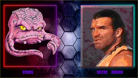 Mugen: Krang vs Razor Ramon