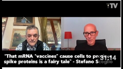 “That mRNA “vaccines” cause cells to produce spike proteins is a fairy tale” - Stefano Scoglio