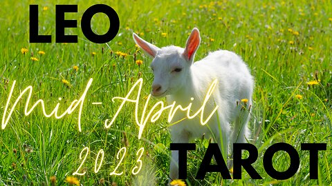 LEO- Letting go of regrets 🌈Mid-April tarot reading #leo #tarot #tarotary #april #lettinggo