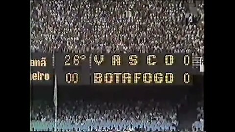 1982 Campeonato Carioca - Vasco da Gama v. Botafogo