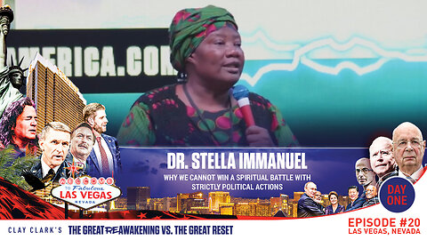 Doctor Stella Immanuel | Why We Cannot Win a Spiritual Battle with Strictly Political Actions | ReAwaken America Tour Las Vegas | Request Tickets Via Text At 918-851-0102