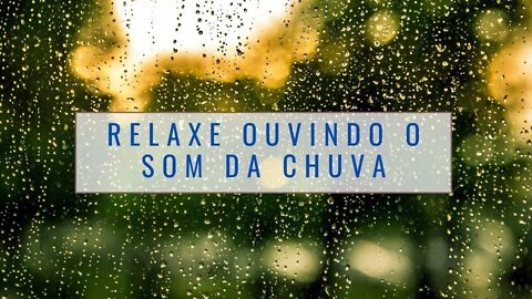 INSONIA NUNCA MAIS - Som De Chuva Para Dormir e Relaxar