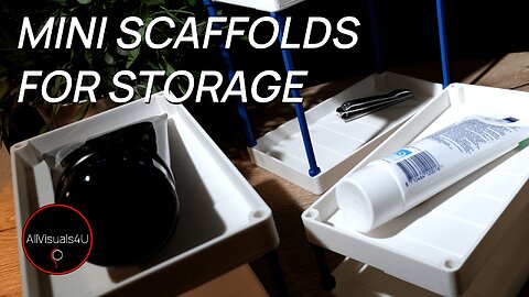 🚧 3D Print Organizer - 3D Printed Scaffolds - Scaffold Storage Ideas