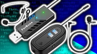 FerBuee USB Wireless Microphone Kit | Unboxing & Review