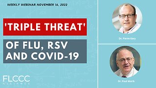 Triple Threat of Flu, RSV and COVID-19: FLCCC Weekly Update (November 16, 2022)