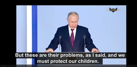 Putin: West is PERVERTING, destroying the FAMILY, mocking children, even PEDOPHILIA is norm
