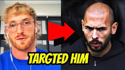 LOGAN PAUL REACTS TO ANDREW TATE GOING TO JAIL