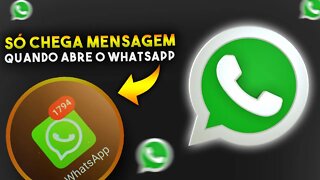 WhatsApp só RECEBE NOVAS MENSAGENS quando ABRE O APP? SOLUÇÃO DEFINITIVA!