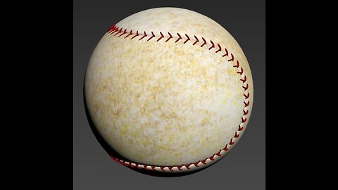 The Baseball 3D Model
