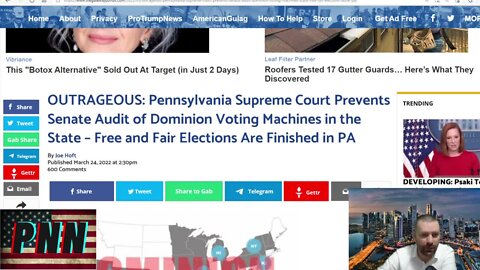 Pennsylvania Supreme Court Prevents Senate Audit Of Dominion Voting Machines In The State