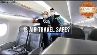 Why Air Travel is Safe Flight attendant VLOG