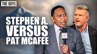 Stephen A Smith vs Pat McAfee At ESPN?