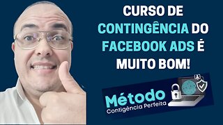 BLOQUEIO DE CONTA NO FACEBOOK ADS. MÉTODO CONTINGÊNCIA PERFEITA VALE A PENA E É BOM!