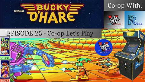 Retro Arcade Gameplay | Bucky O'Hare - Arcade - Let's Play - | Bucky & Duck |