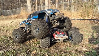 Traxxas X-Maxx and E-Revo Bash & Crash Together